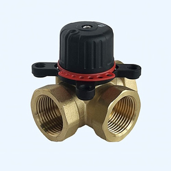 Клапан поворотный 3-ходовой DN50, Kvs63, PN10, ВР2 Shuft